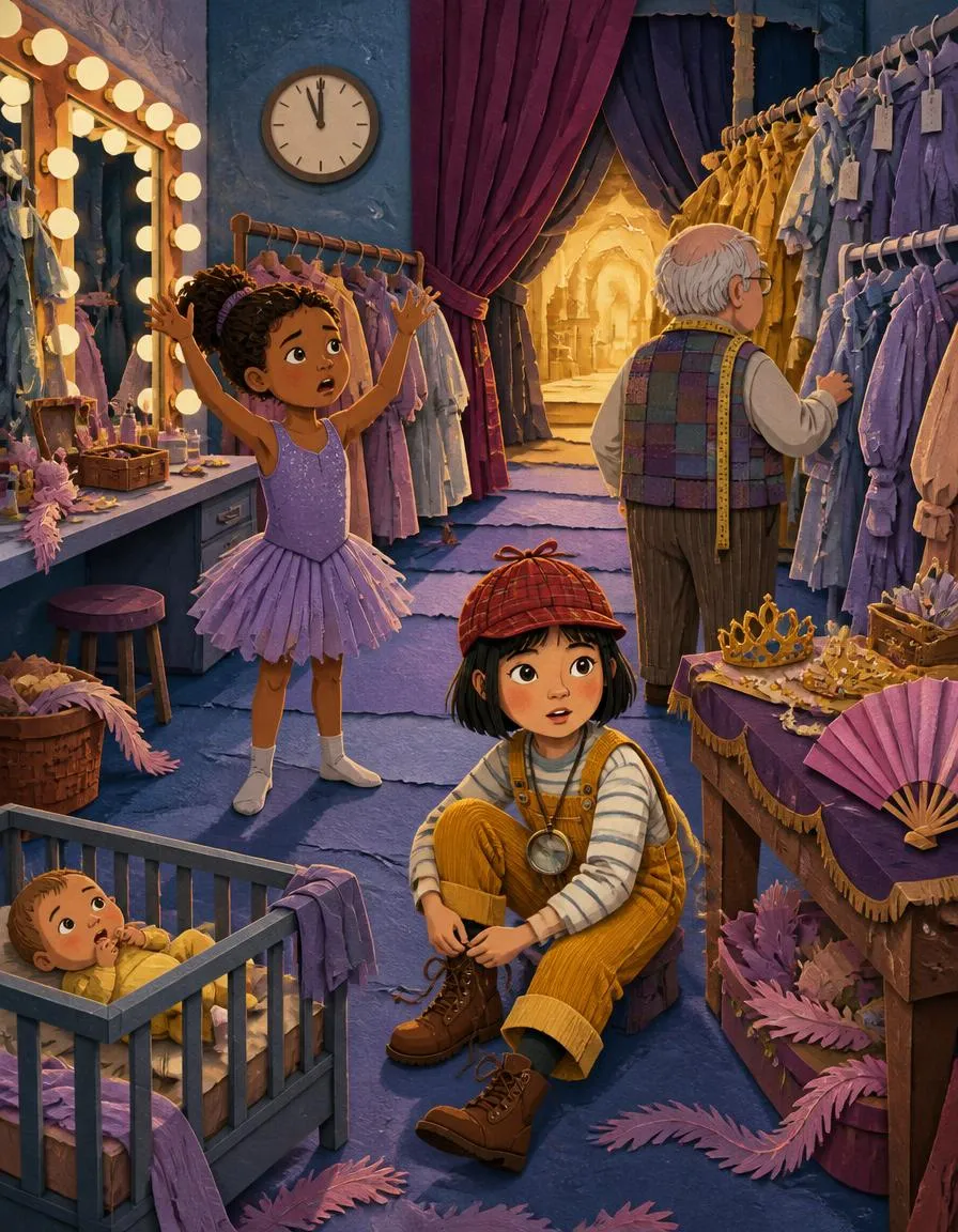 Página 1 de "Daniela y el misterio de las zapatillas de ballet desaparecidas"