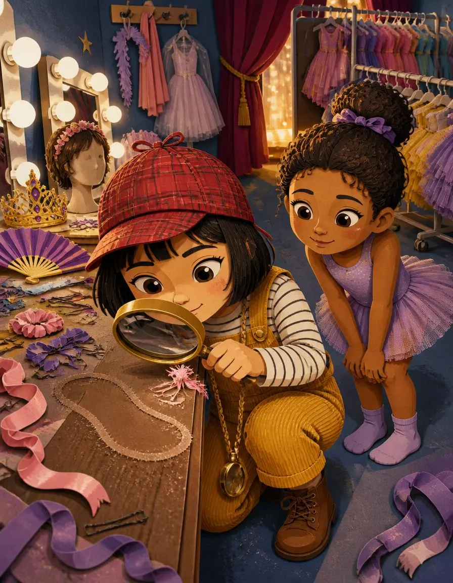 Página 2 de "Daniela y el misterio de las zapatillas de ballet desaparecidas"
