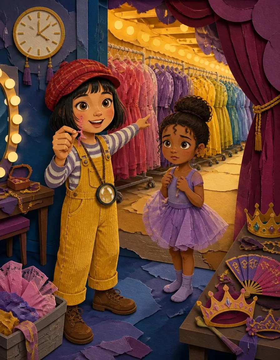 Página 3 de "Daniela y el misterio de las zapatillas de ballet desaparecidas"