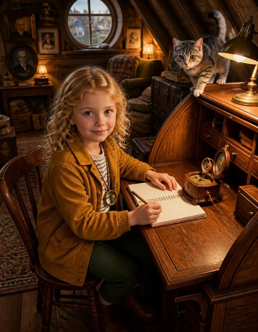 Page 3 of "Lily and the Musical Cipher of the Vintage Box"