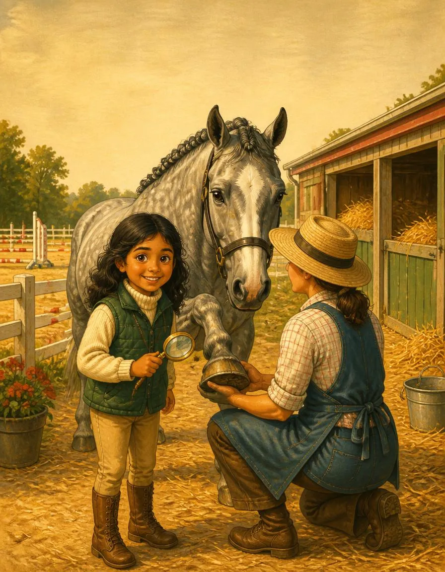 Das Cover von „Mia und das Rätsel des Blauband-Ponys“