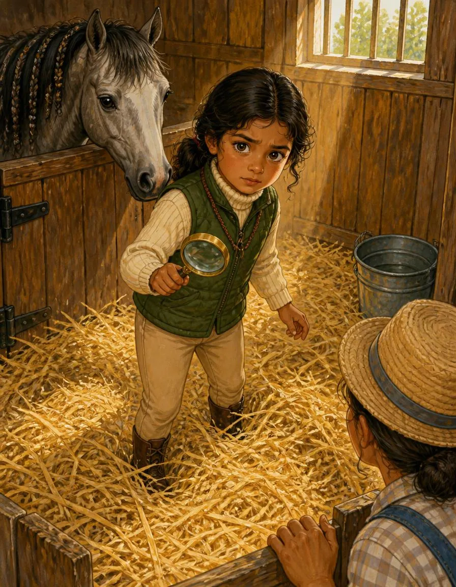Seite 3 von „Mia und das Rätsel des Blauband-Ponys“