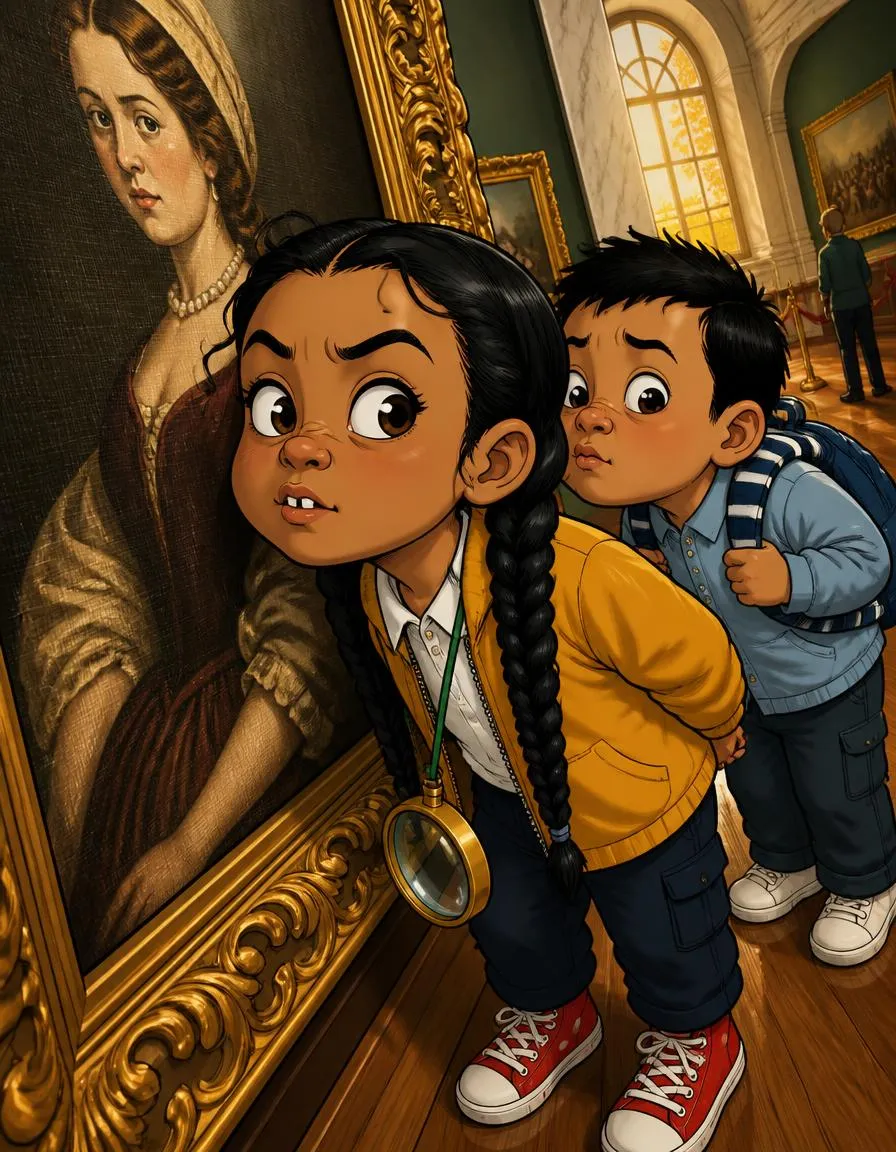 Pagina 3 di "Beatrice e il quadro scambiato"