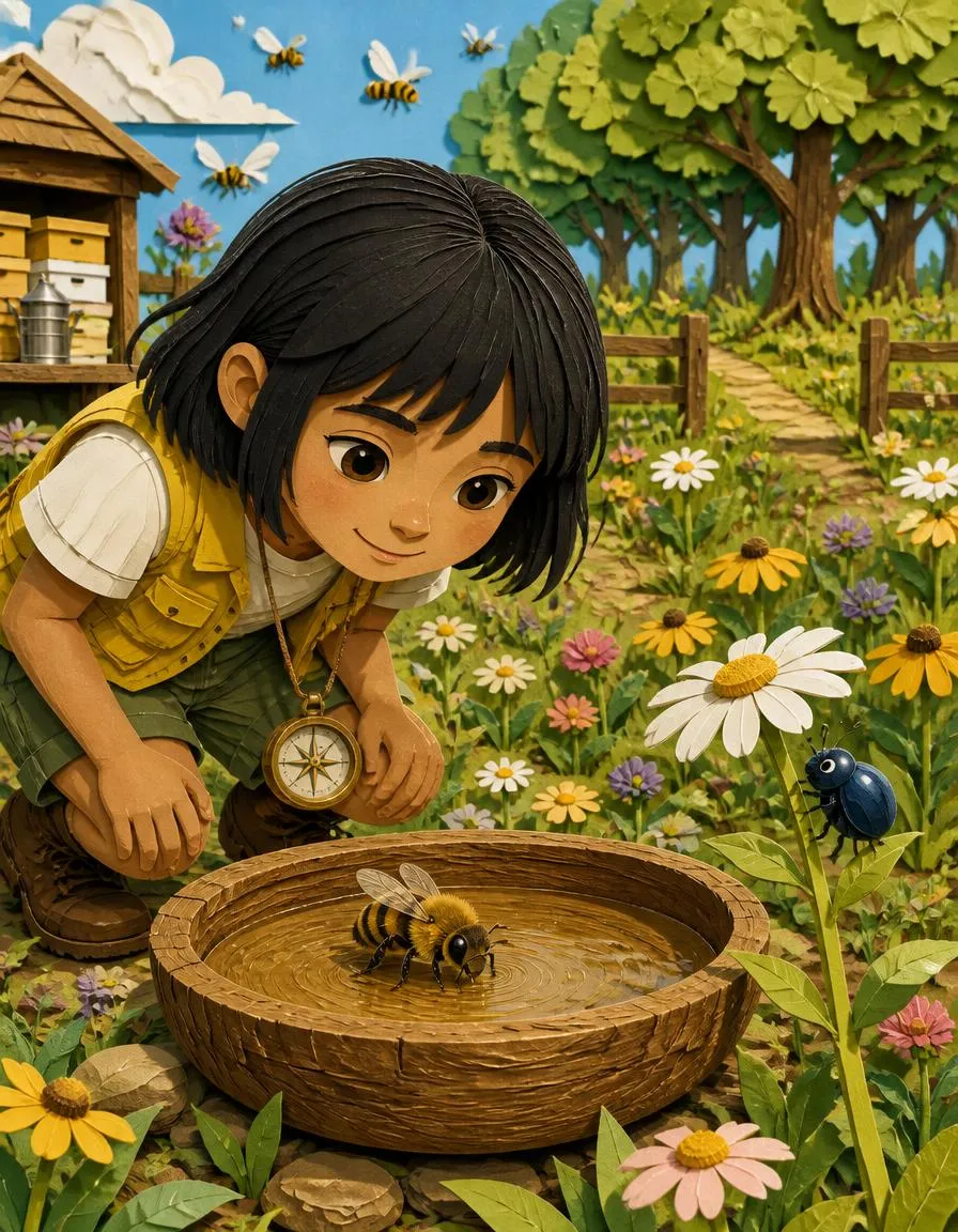 Page 2 of "Sofia and the Beeline Map"