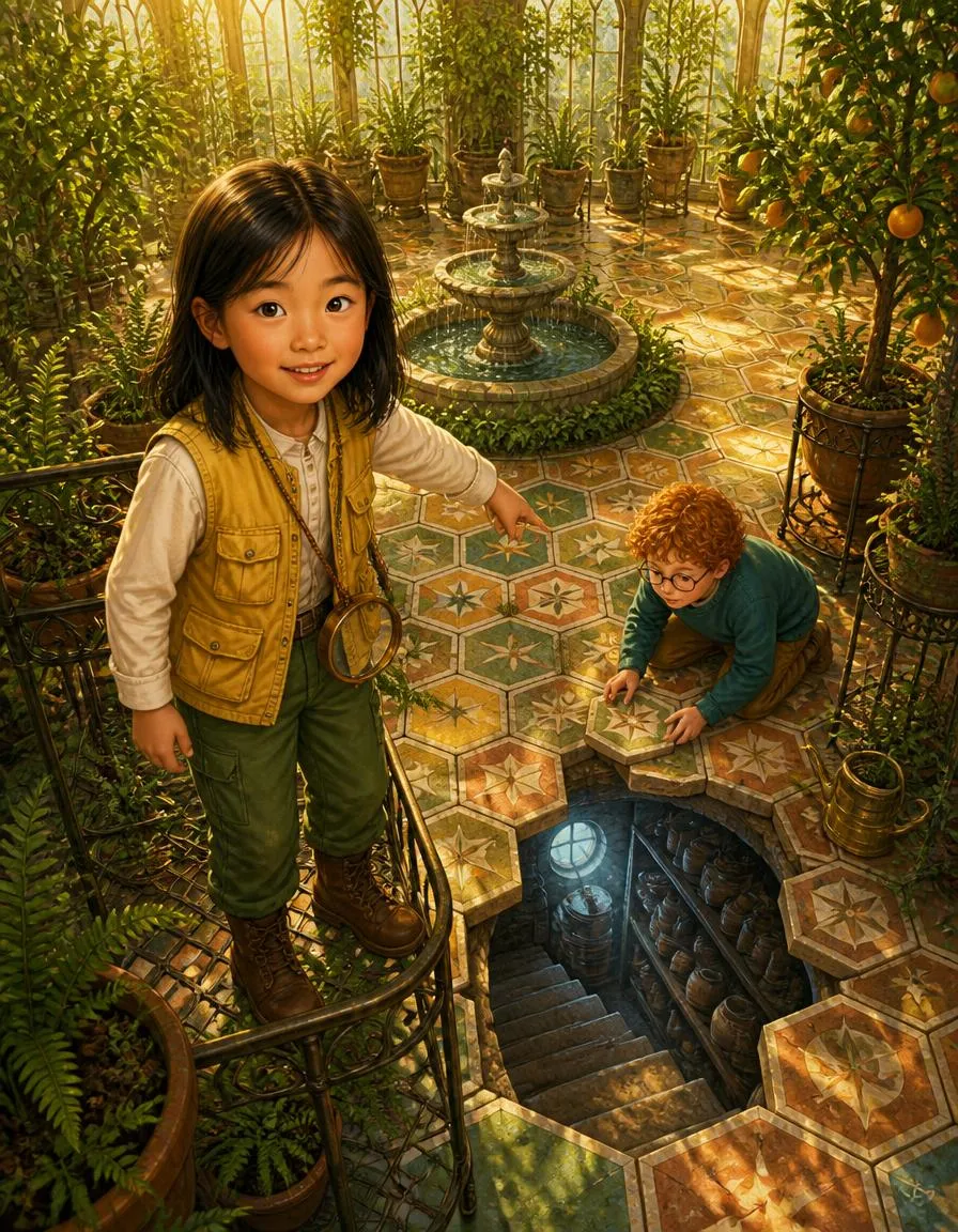「하은의 온실 속 비밀 문」 3쪽