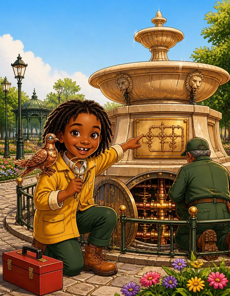 La copertina di «Emma e la Fontana Sussurrante»