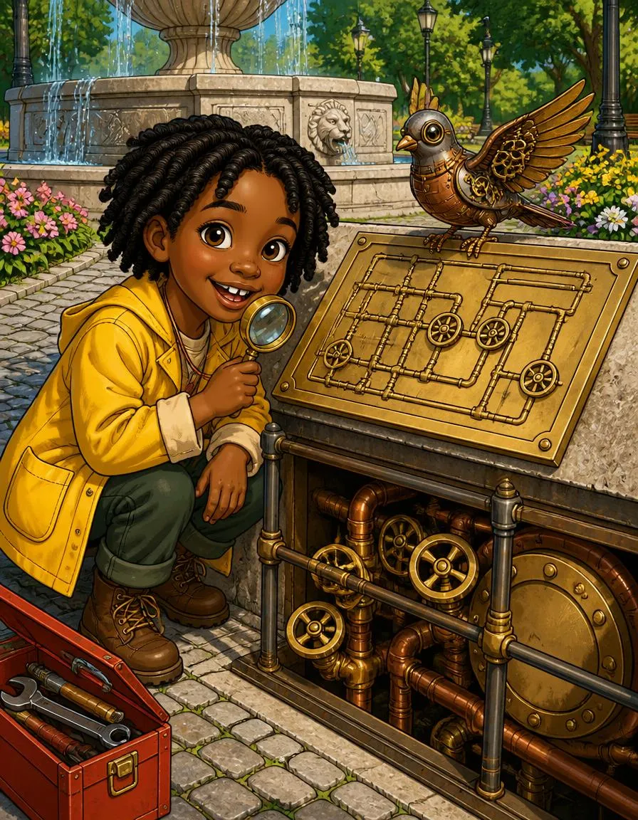 Pagina 2 di "Emma e la Fontana Sussurrante"