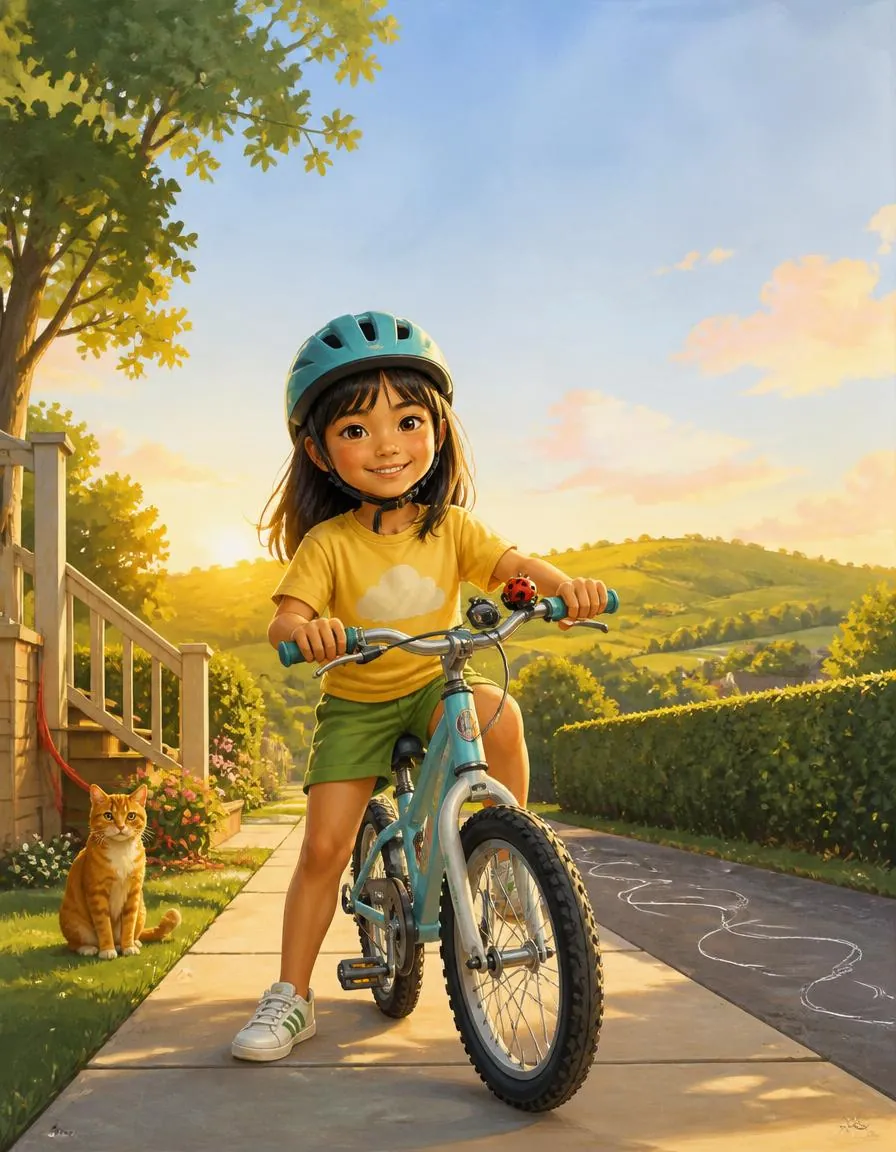 The cover of "Mei and the Mountain of "Not Yet""