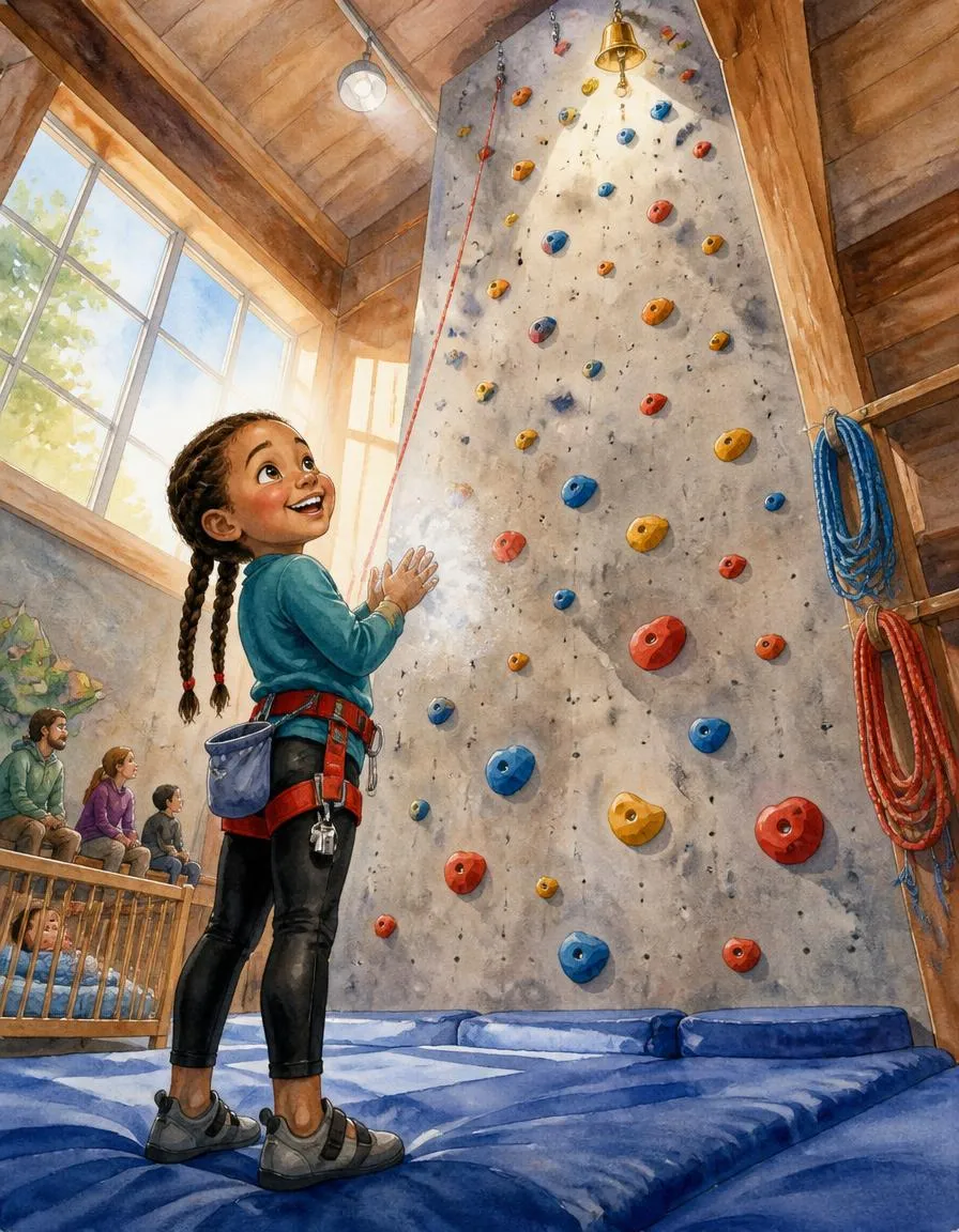 Page 1 of "Eli and the Wall-Climber's Second Try"