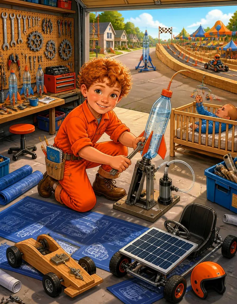 Page 1 of "Noah and the Rocket That Failed Ten Times"