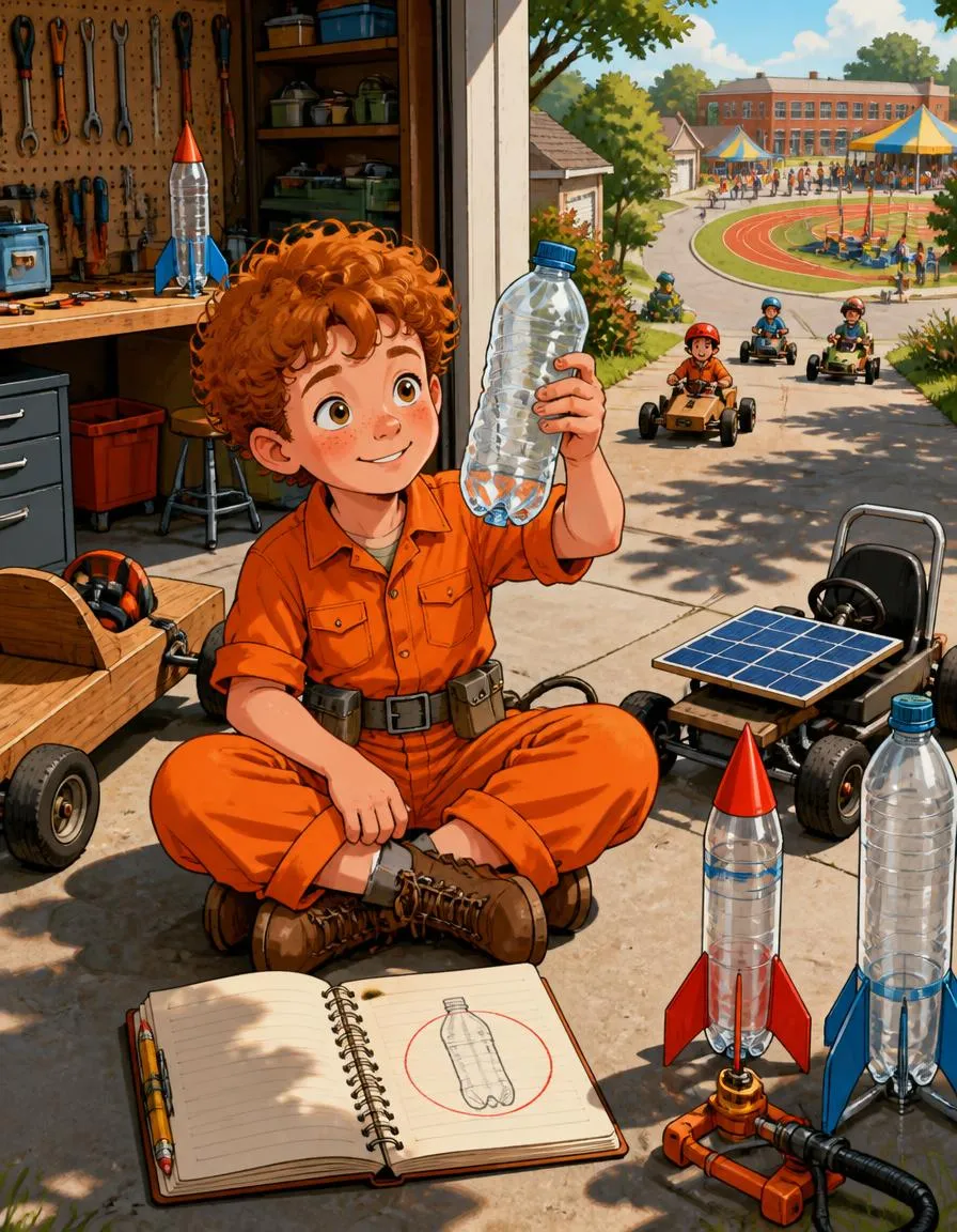 Page 3 of "Noah and the Rocket That Failed Ten Times"