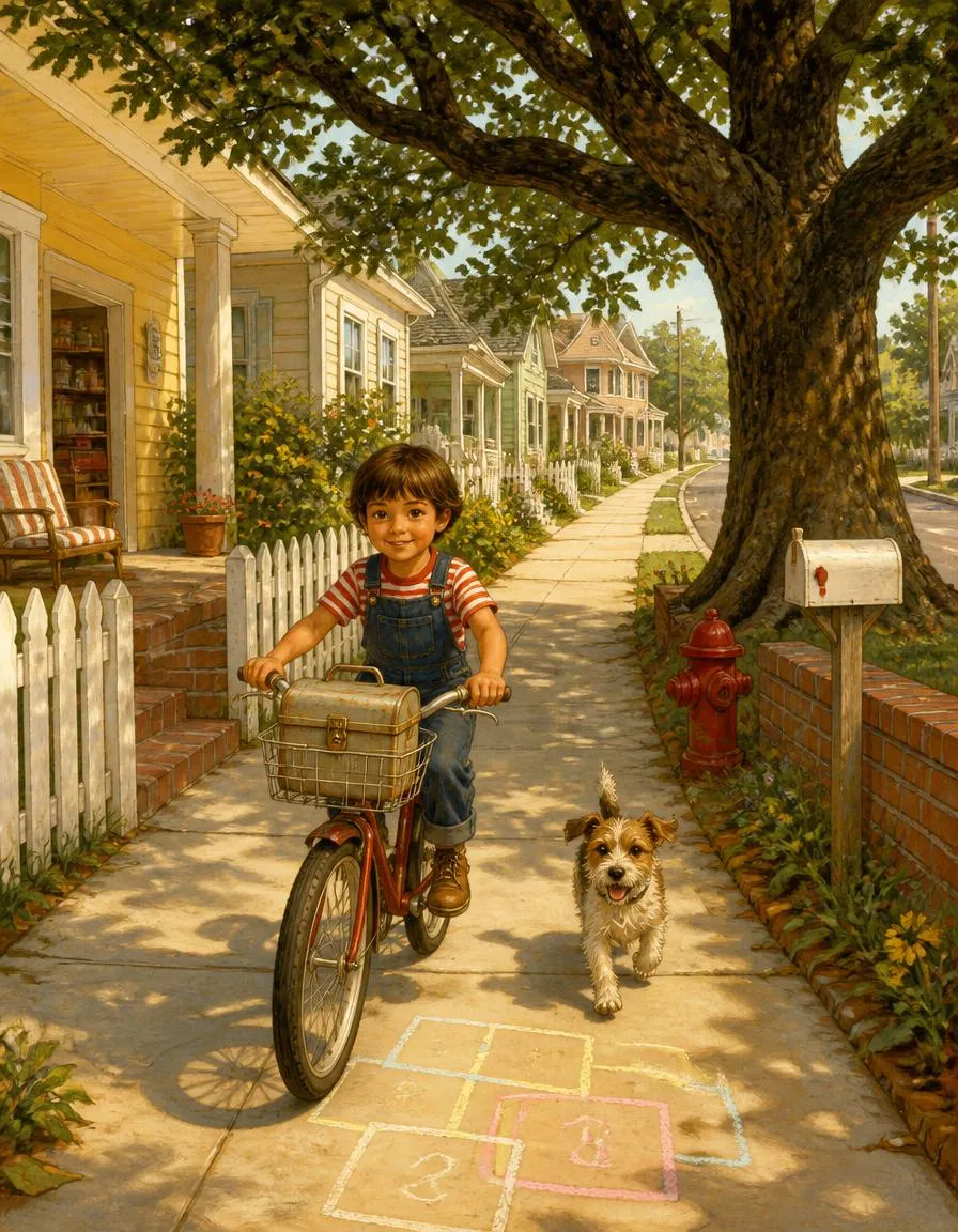 Page 1 of "Ben's Bicycle Repair Day"