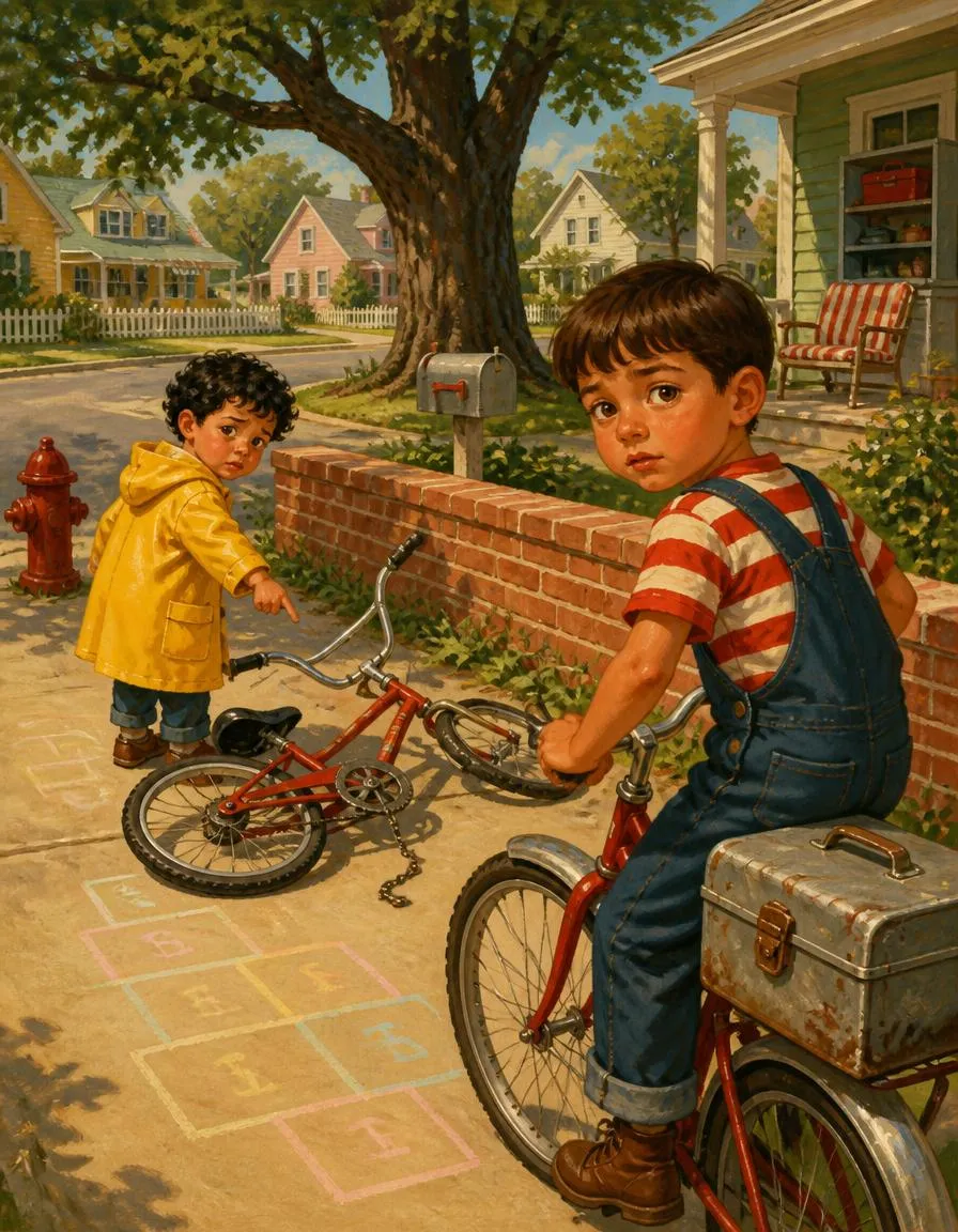 Page 2 of "Ben's Bicycle Repair Day"