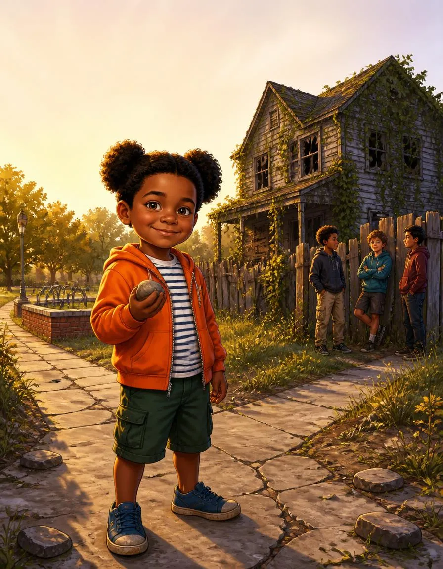 The cover of "Ravi and the Dare on Hollow Street"