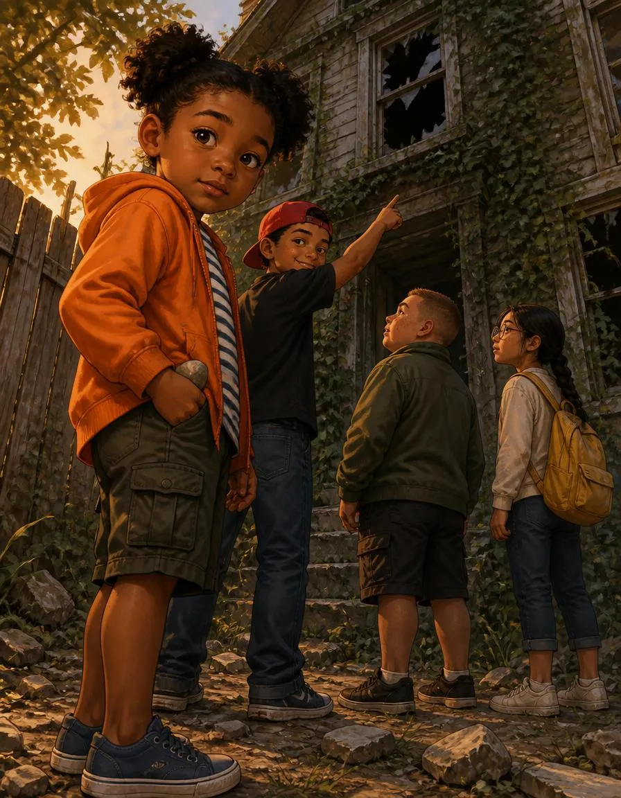 Page 2 of "Ravi and the Dare on Hollow Street"