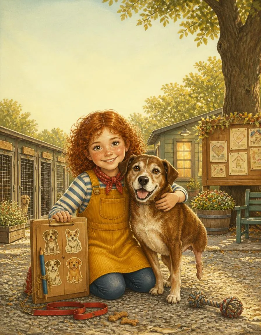 The cover of "Ruby and the Animal Shelter Guardian"