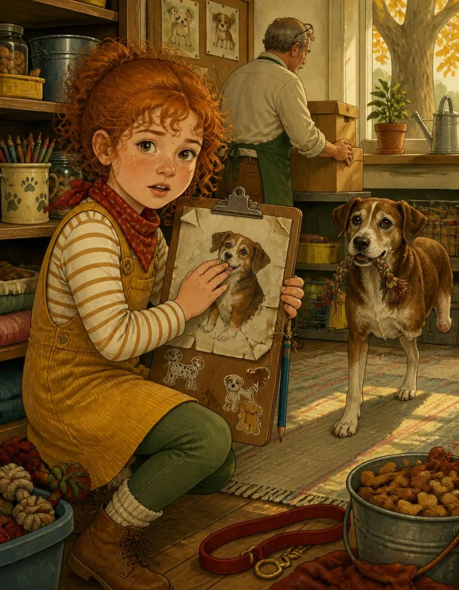 Page 3 of "Ruby and the Animal Shelter Guardian"