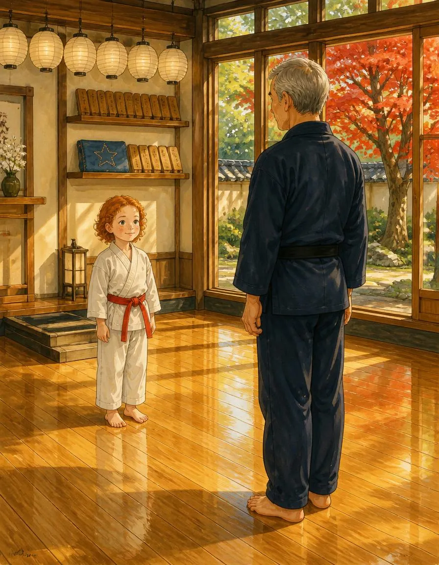 Page 1 of "Nia's Black Belt of Compassion"