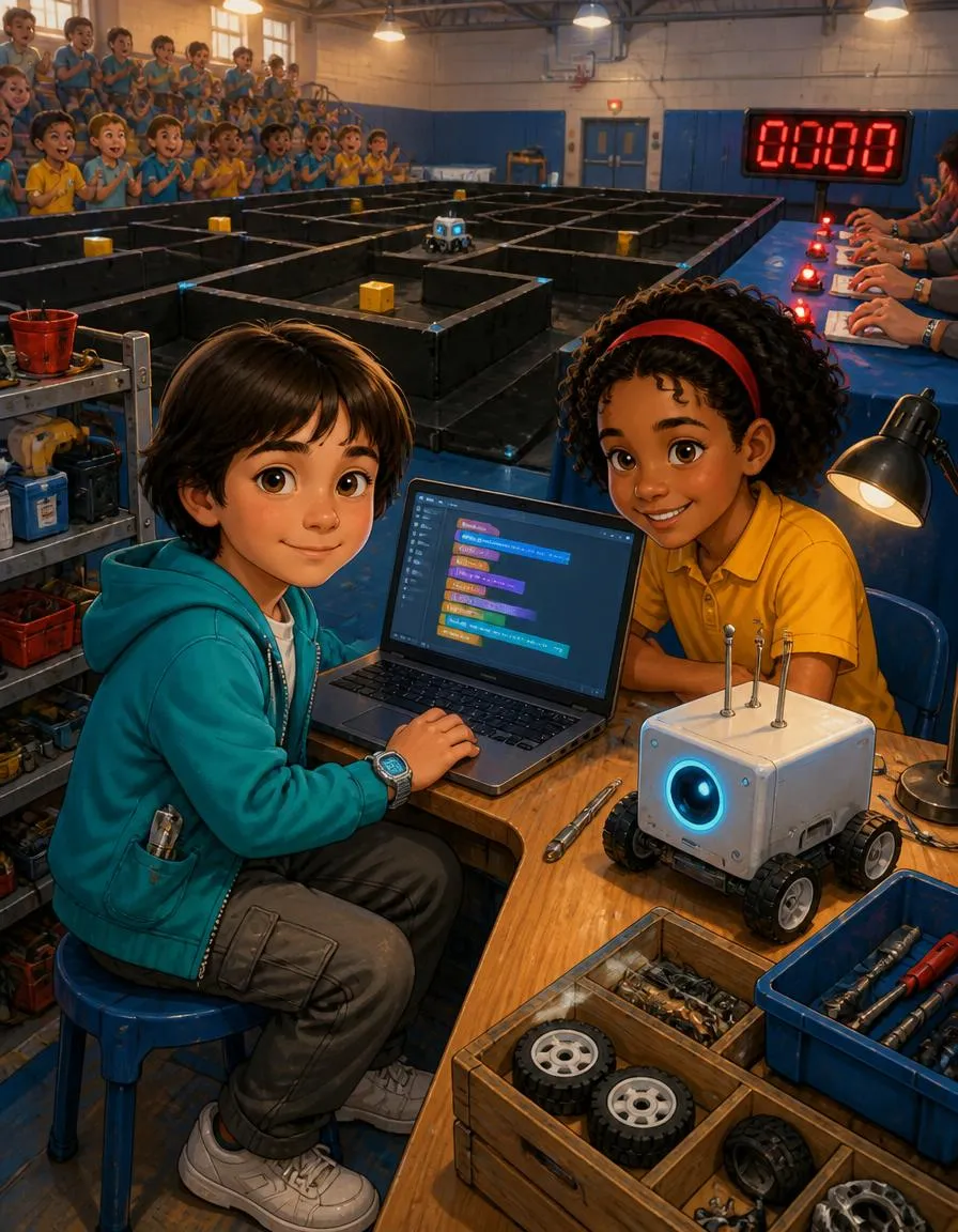 Seite 2 von „Felix und der Labyrinth-Roboter Bolt“