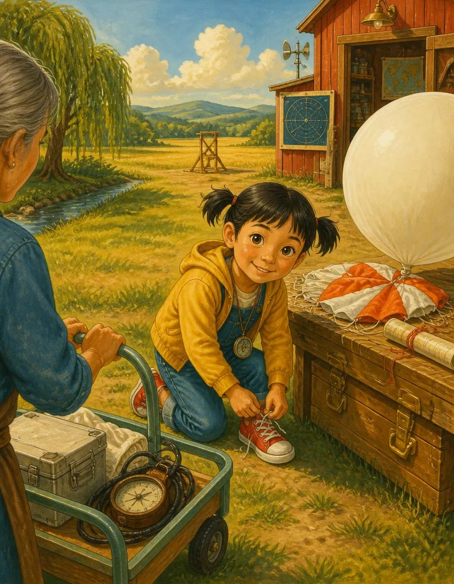 Seite 1 von „Leons Ballon zum Rand des Weltraums“