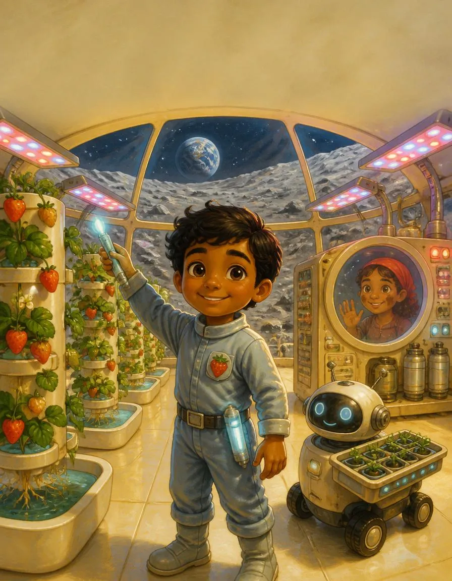 La copertina di «L'orto lunare di Matteo»