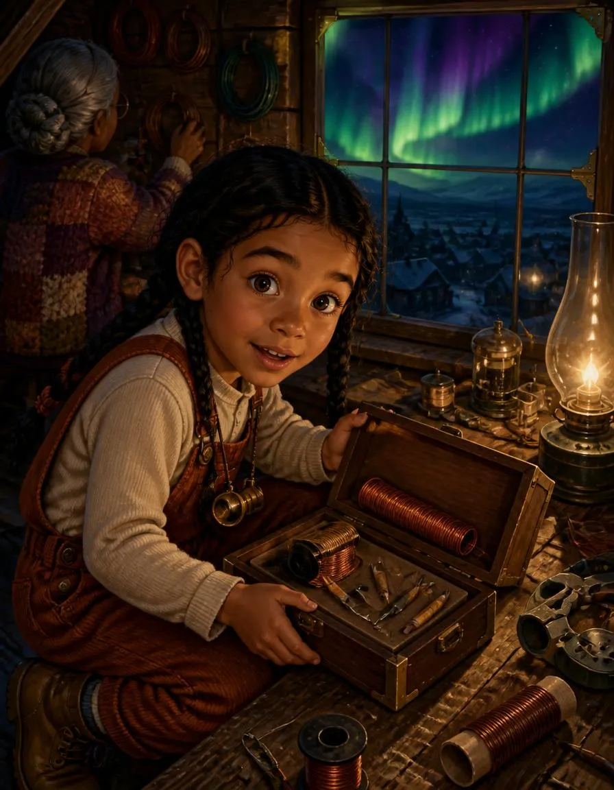 Pagina 3 di "La radio magica di Leonardo e la tempesta solare"