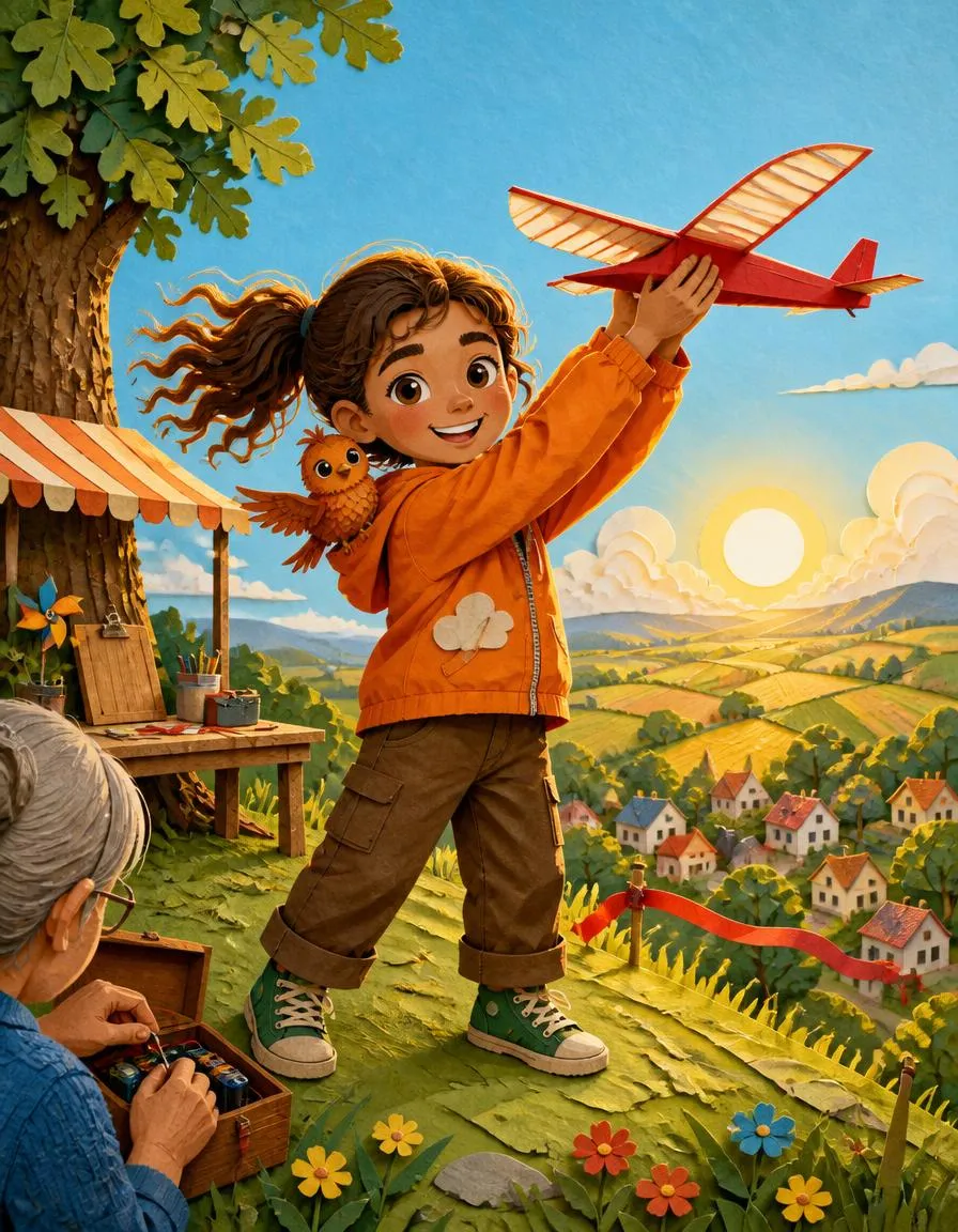 Das Cover von „Luis und der allerlängste Gleitflug“
