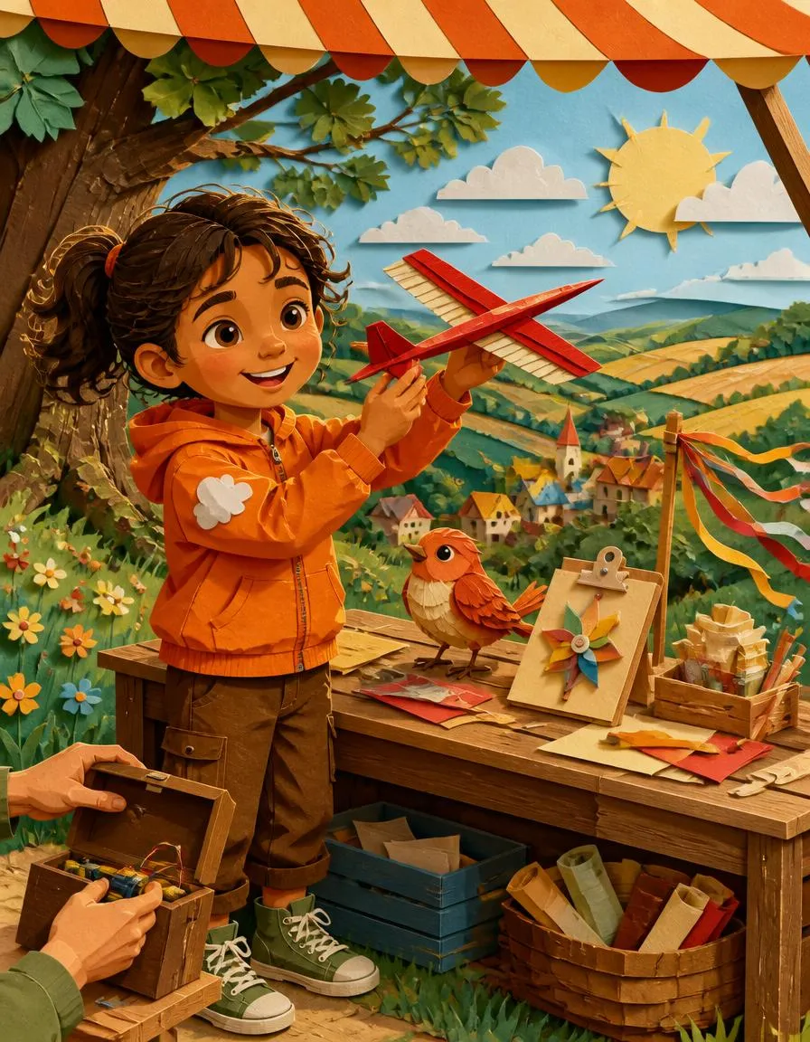 Seite 1 von „Luis und der allerlängste Gleitflug“