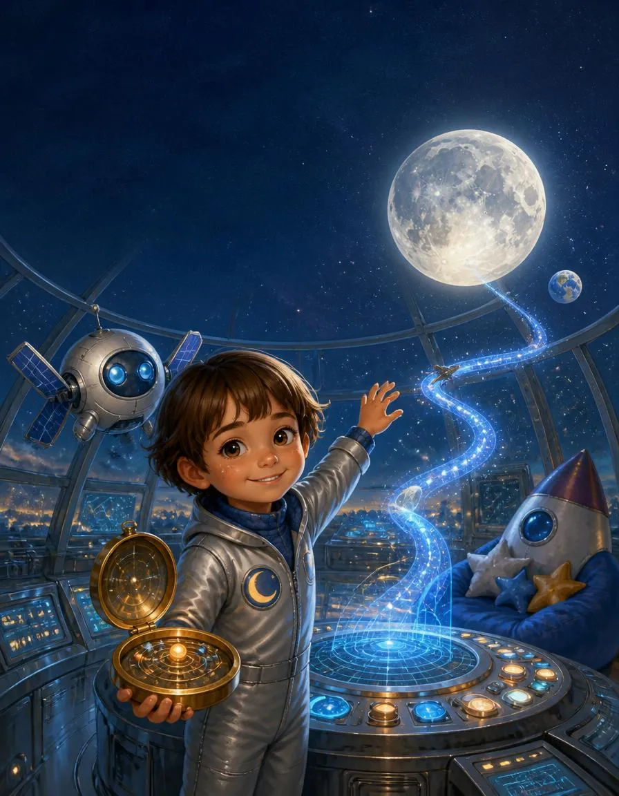 La copertina di «Lorenzo e la fionda lunare»