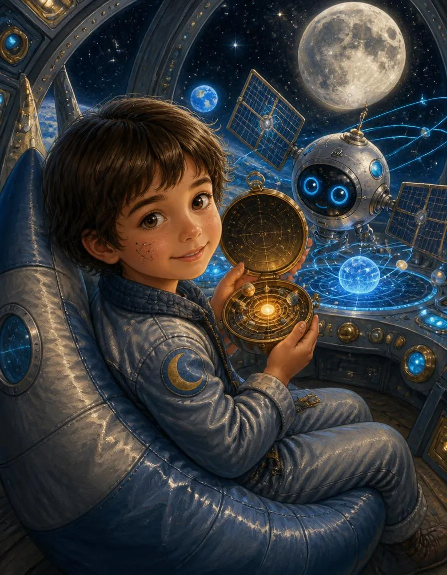 Pagina 2 di "Lorenzo e la fionda lunare"