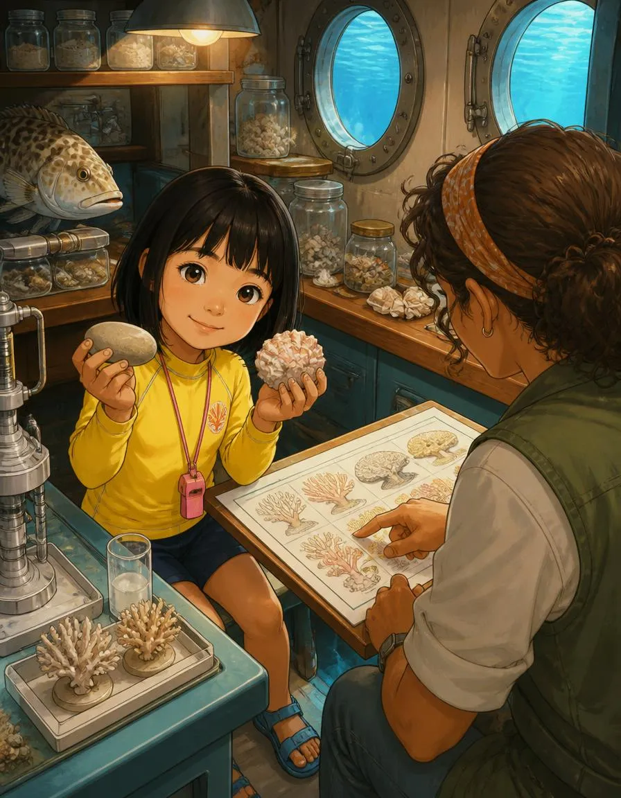 Page 2 of "Lily's Coral Reef Bio-Printer"