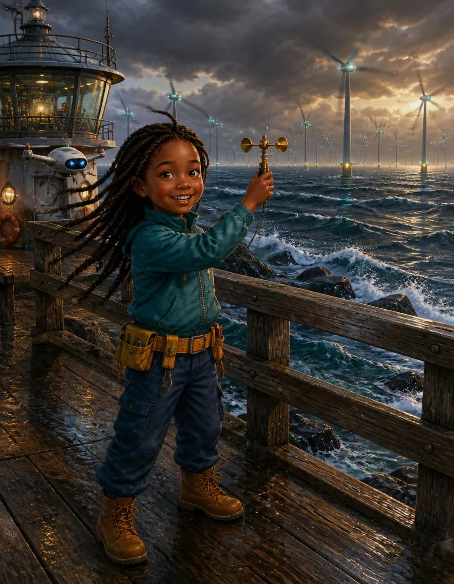 Page 1 of "Amara's Wind Farm Control Room"