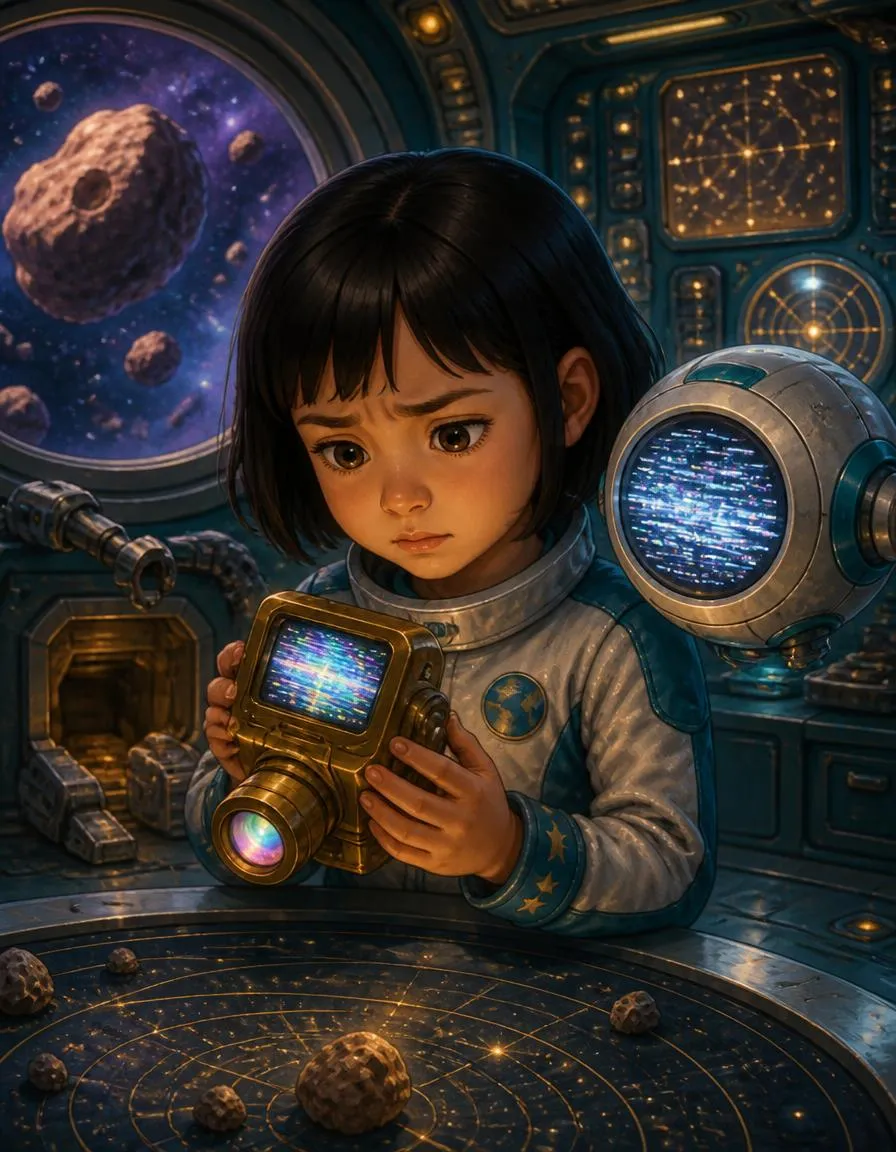Page 3 of "Sofia and the Asteroid's Hidden Light"