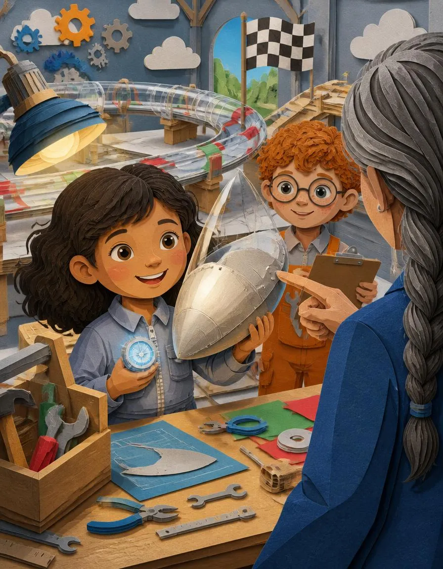 Page 2 of "Nora's Maglev Velocity Pod"