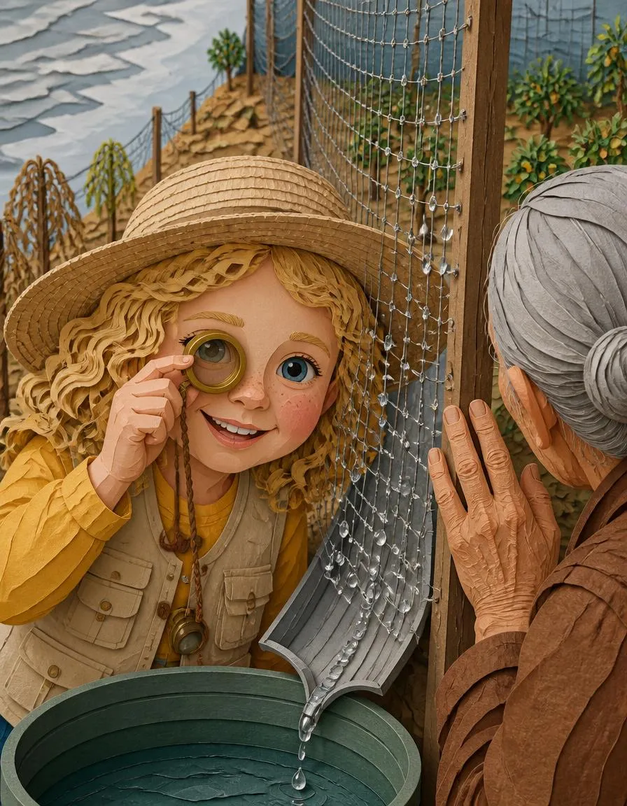 Page 3 of "Emma's Fog Nets and the Thirsty Trees"