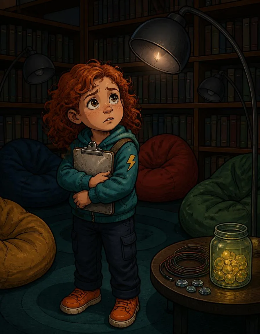 Page 1 of "Ruby and the Footstep Power Floor"