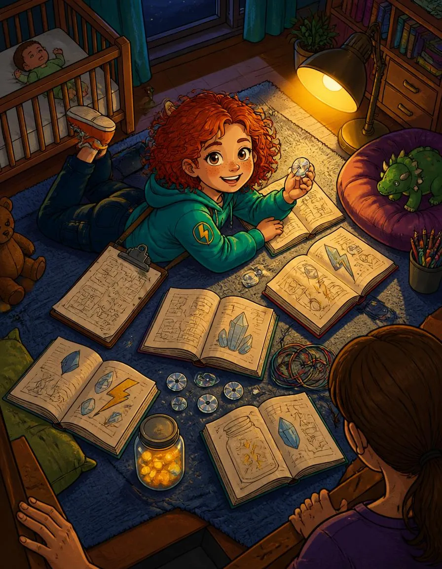 Page 3 of "Ruby and the Footstep Power Floor"