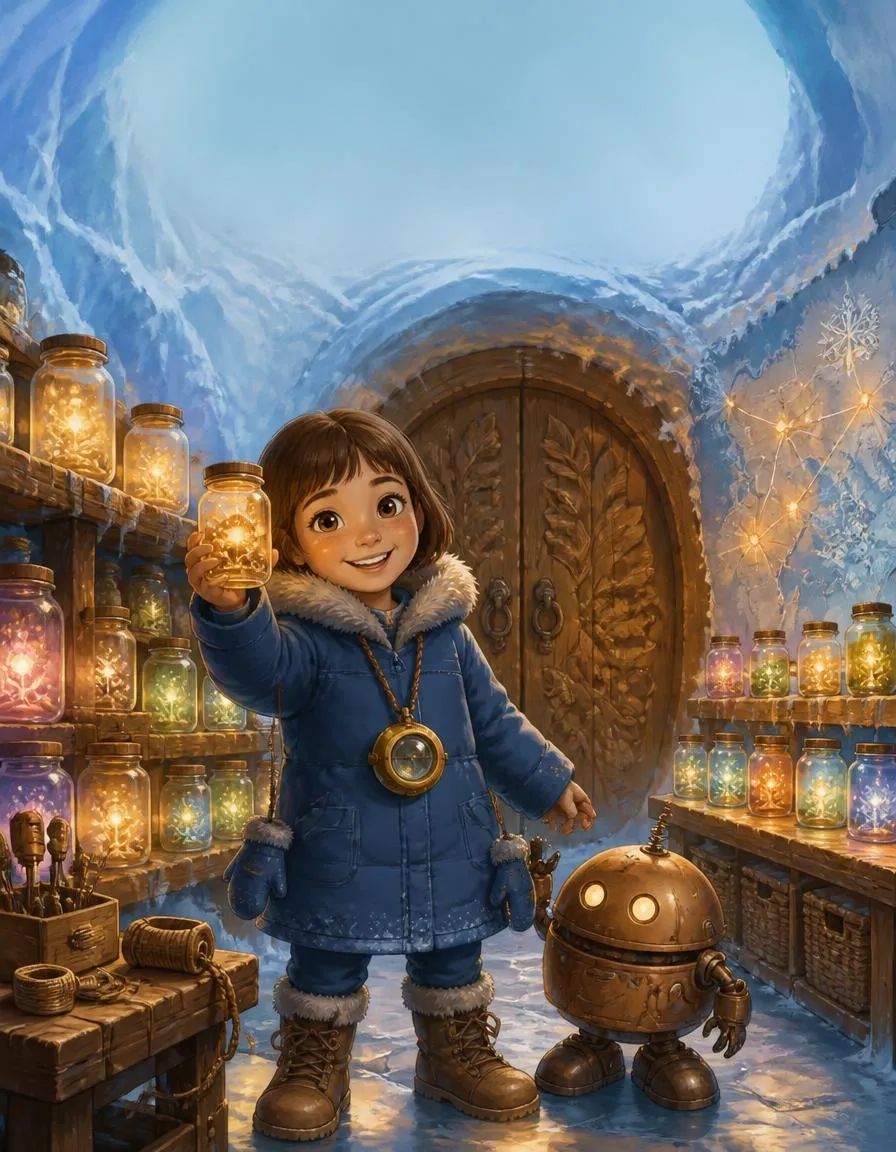 The cover of "Nora and the Frostvale Seed Library"