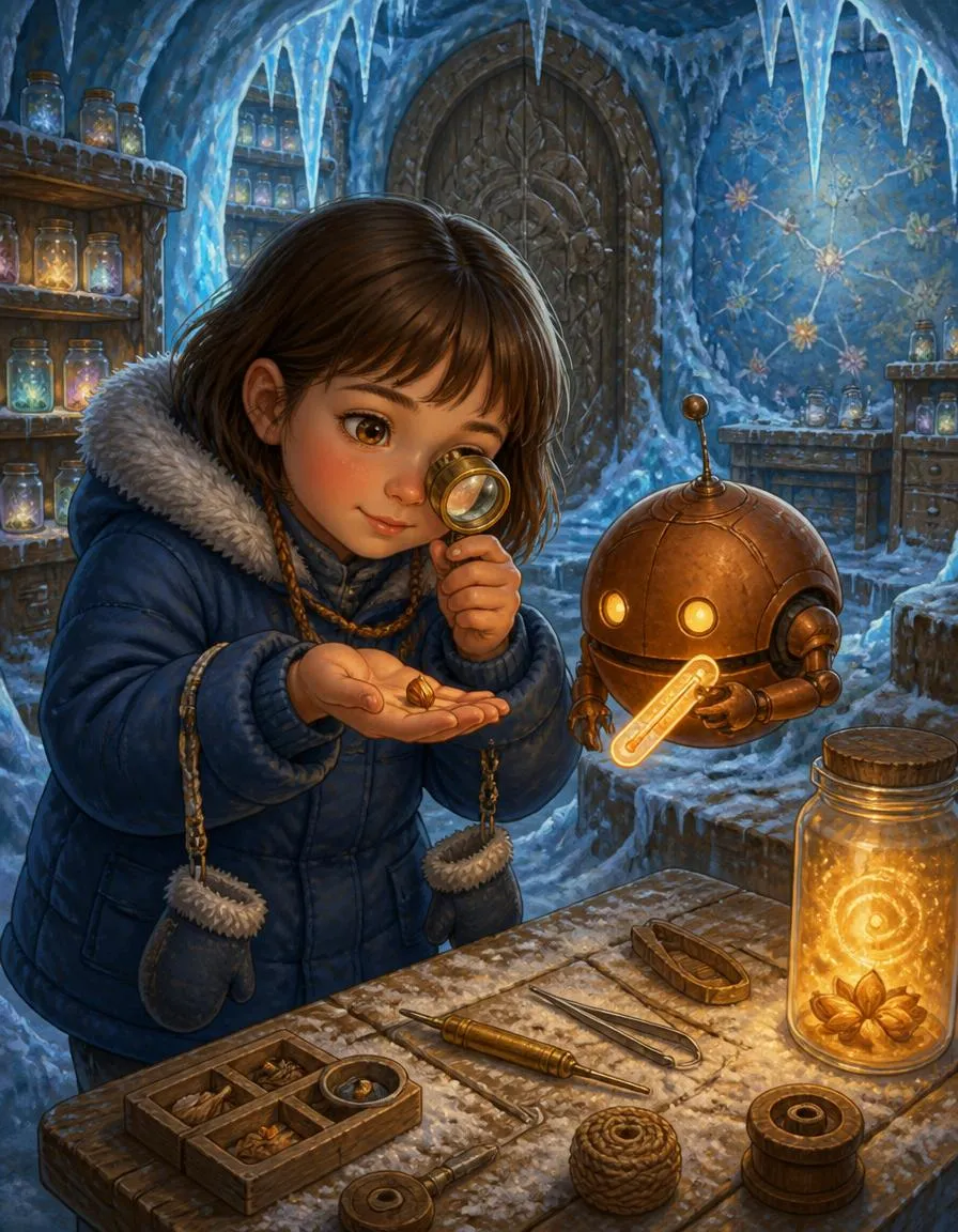 Page 2 of "Nora and the Frostvale Seed Library"