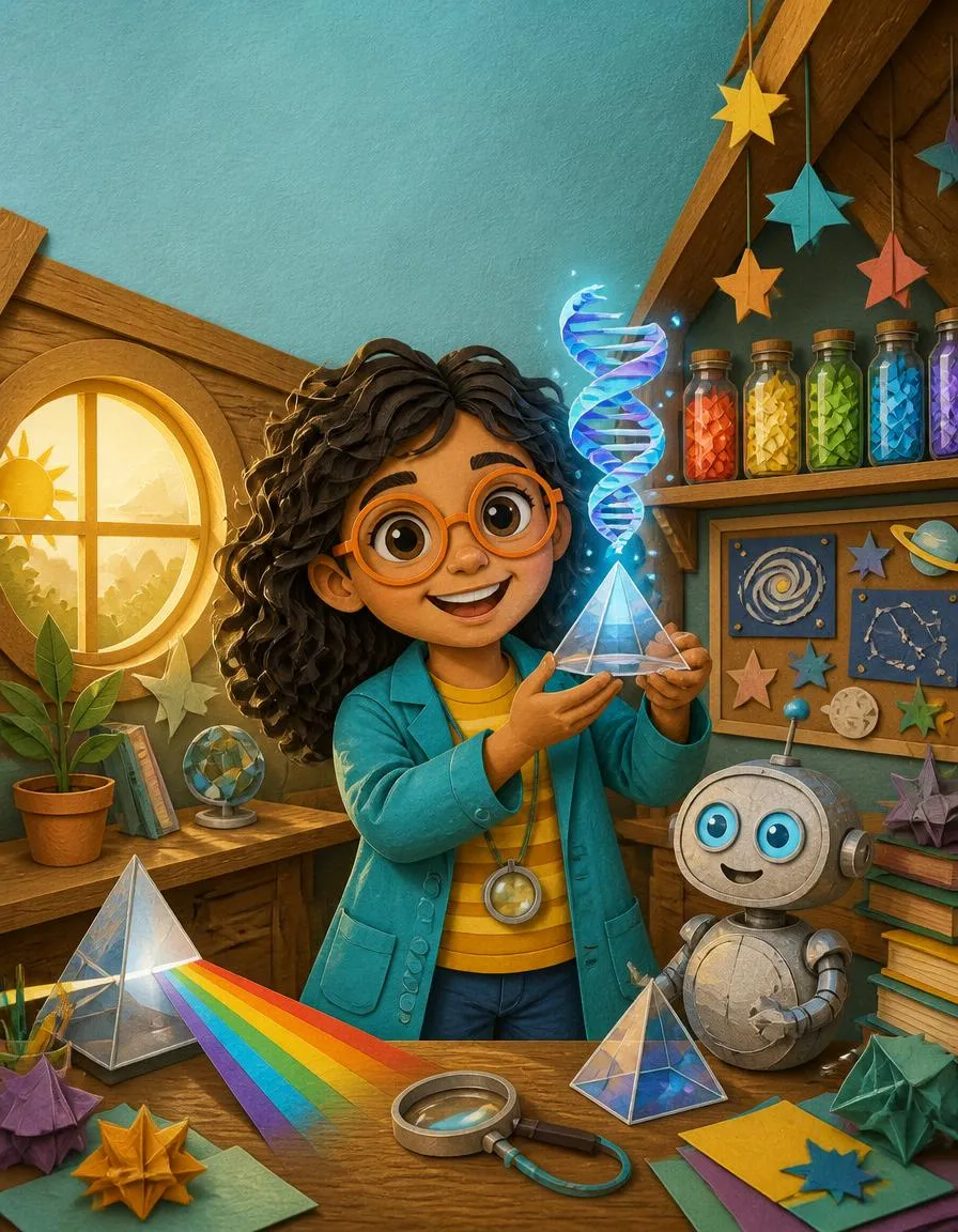 The cover of "Nora and the Floating Light Ribbon"