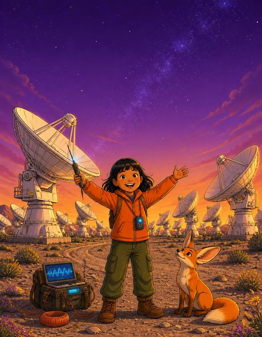The cover of "Mei and the Whispering Sky"