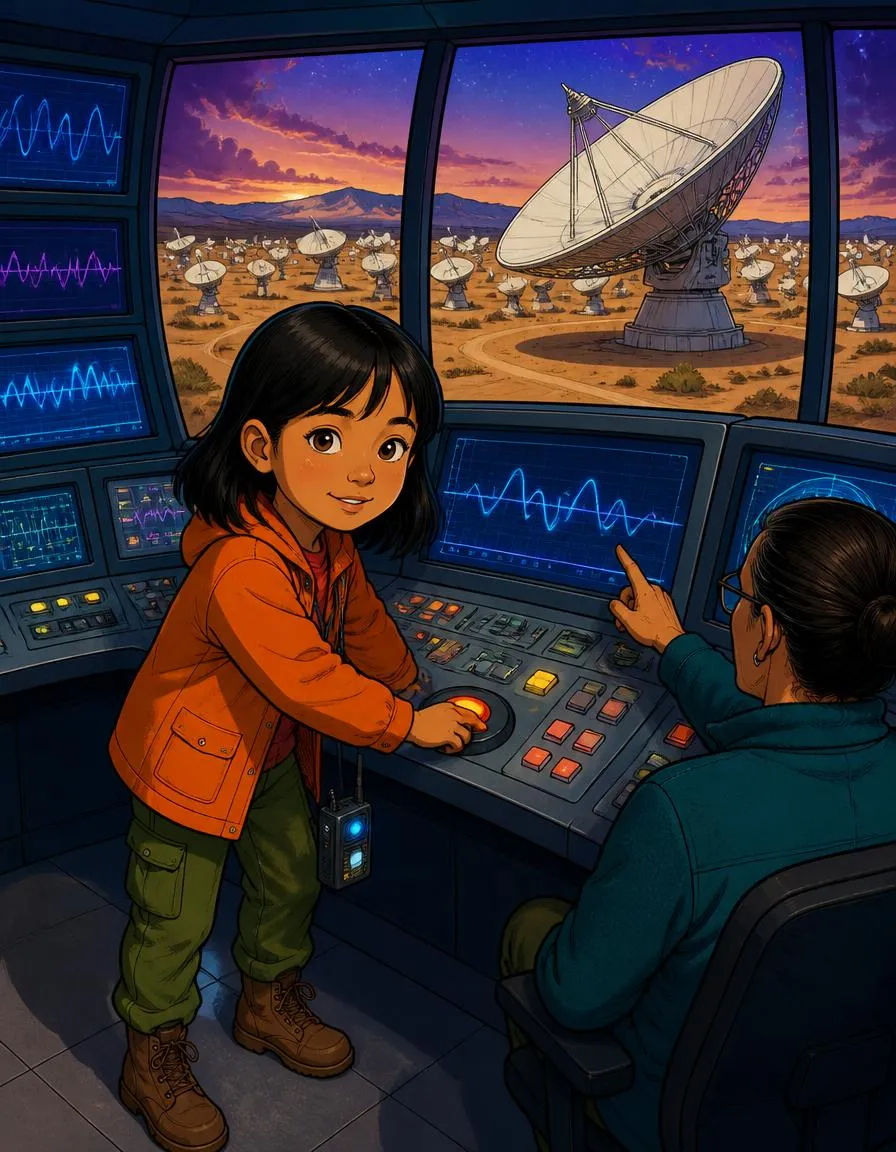 Page 2 of "Mei and the Whispering Sky"
