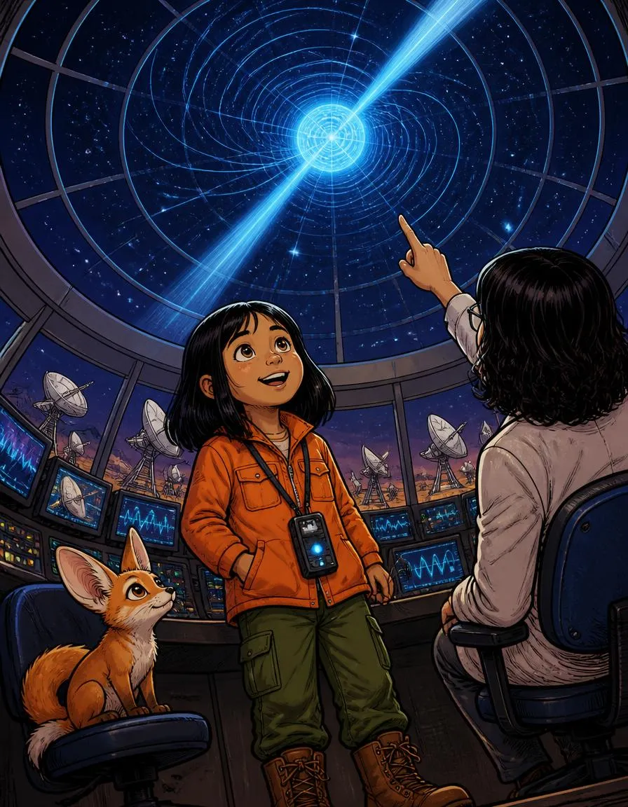 Page 3 of "Mei and the Whispering Sky"