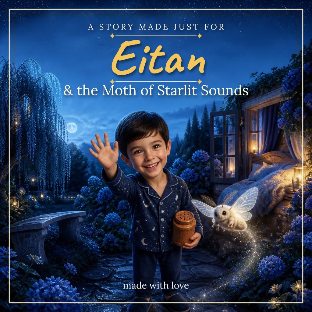 Das Cover von „Elias und der Nachtfalter der Sternenklänge“