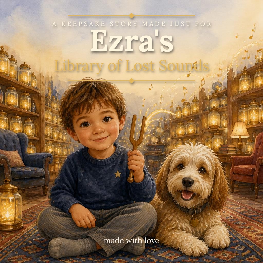 Das Cover von „Noah und die Bibliothek der verlorenen Klänge“