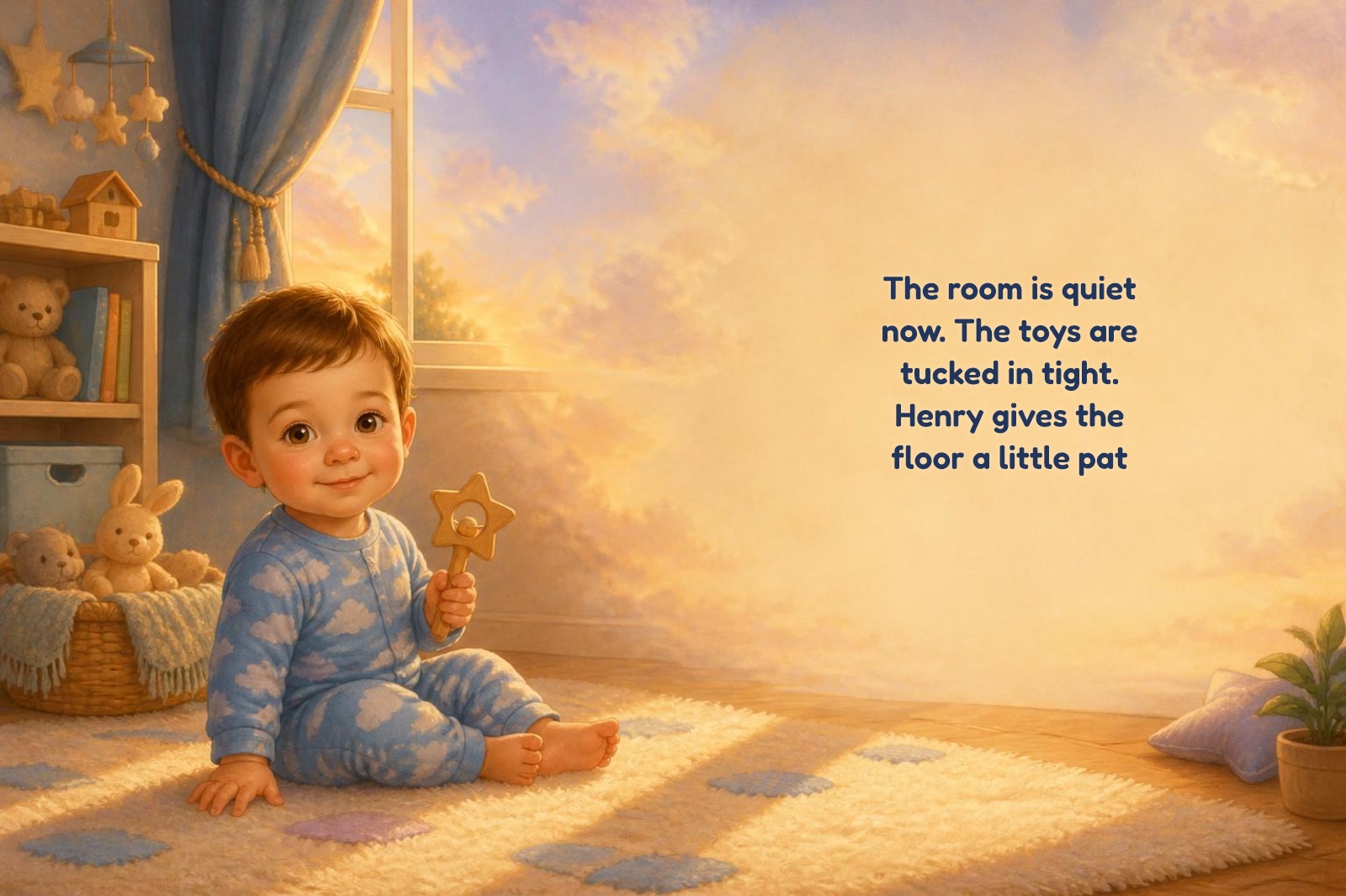 Page 2 of "Henry's Little Routine Night-Light"