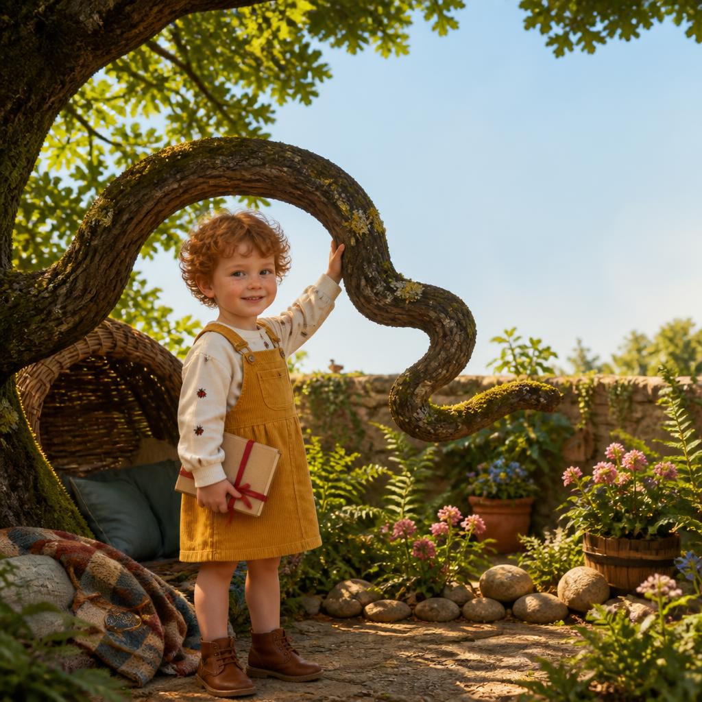 Page 2 of "Leo and the Backyard Letter Hunt"