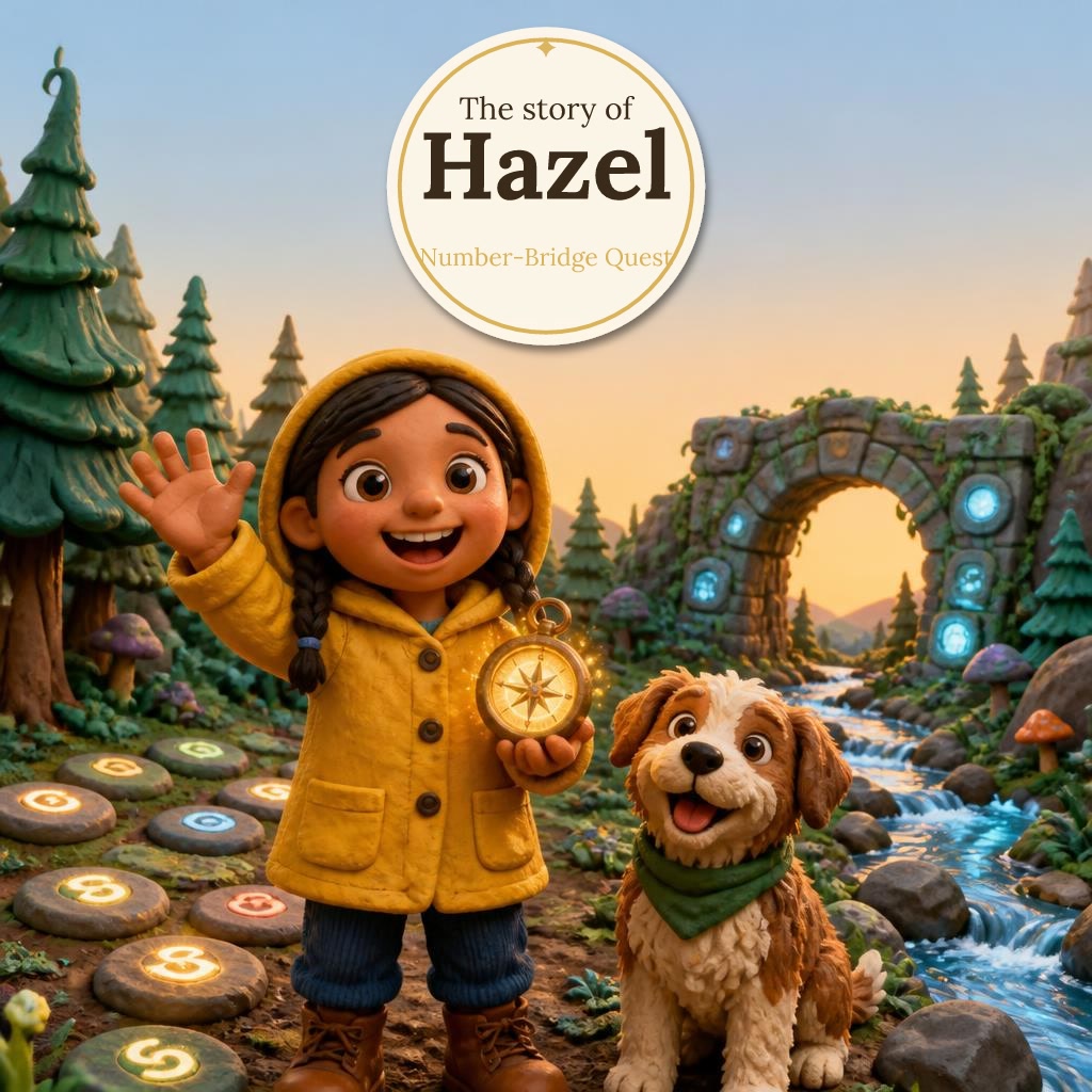 Das Cover von „Mia und die Zahlenbrücke“