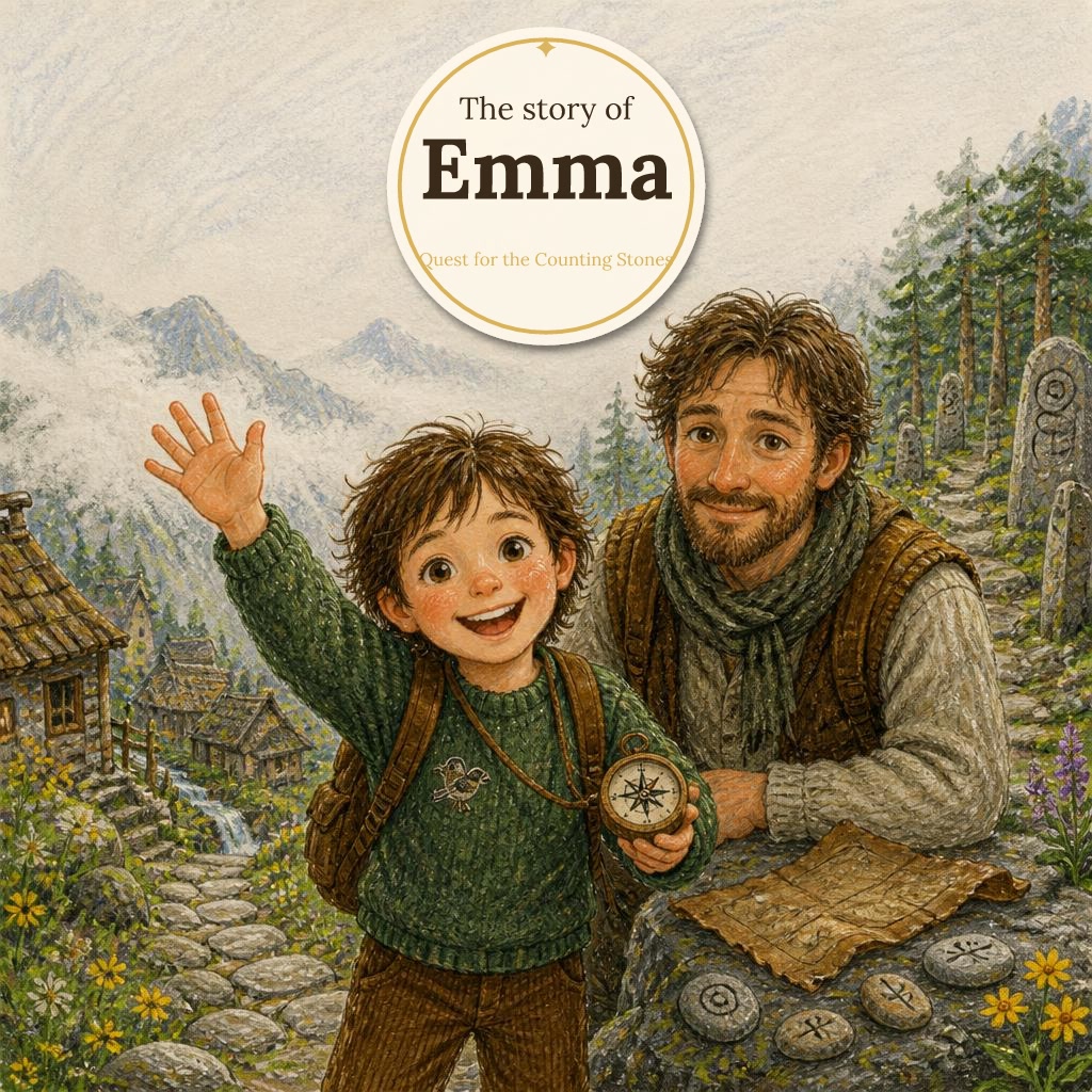 Das Cover von „Hannah und die Suche nach den Zählsteinen“