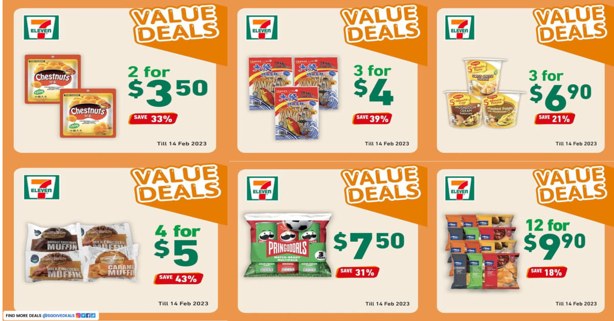 7-Eleven,Value Deals : Up to 43% off
